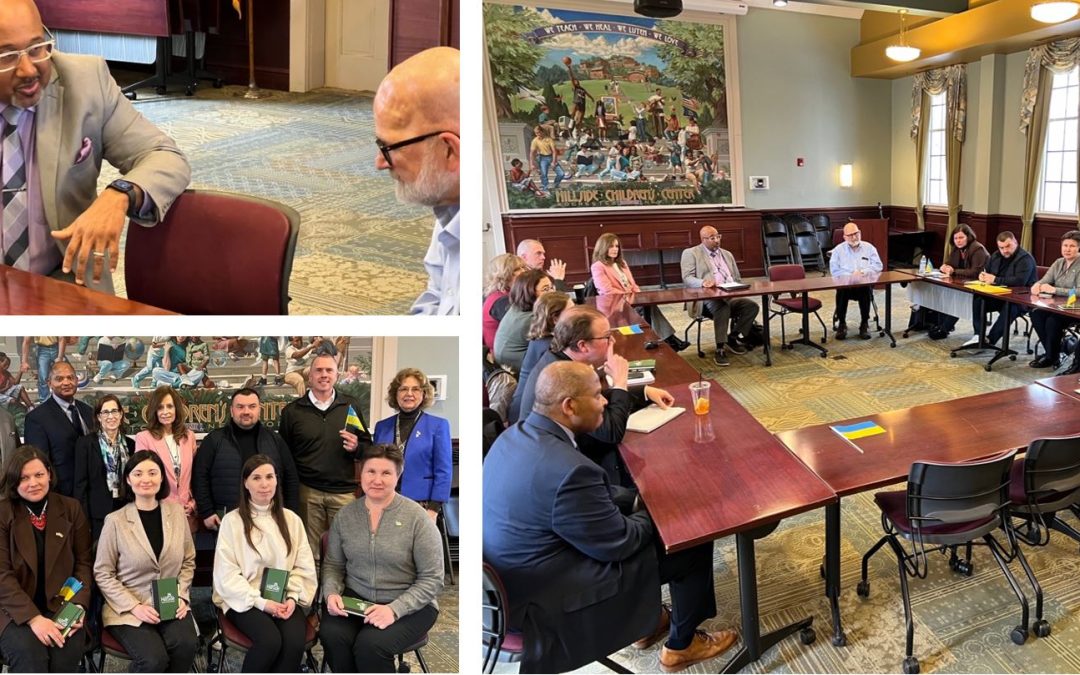 Ukrainian Delegation Visits Hillside to Share Ideas About Supporting Children in Crisis