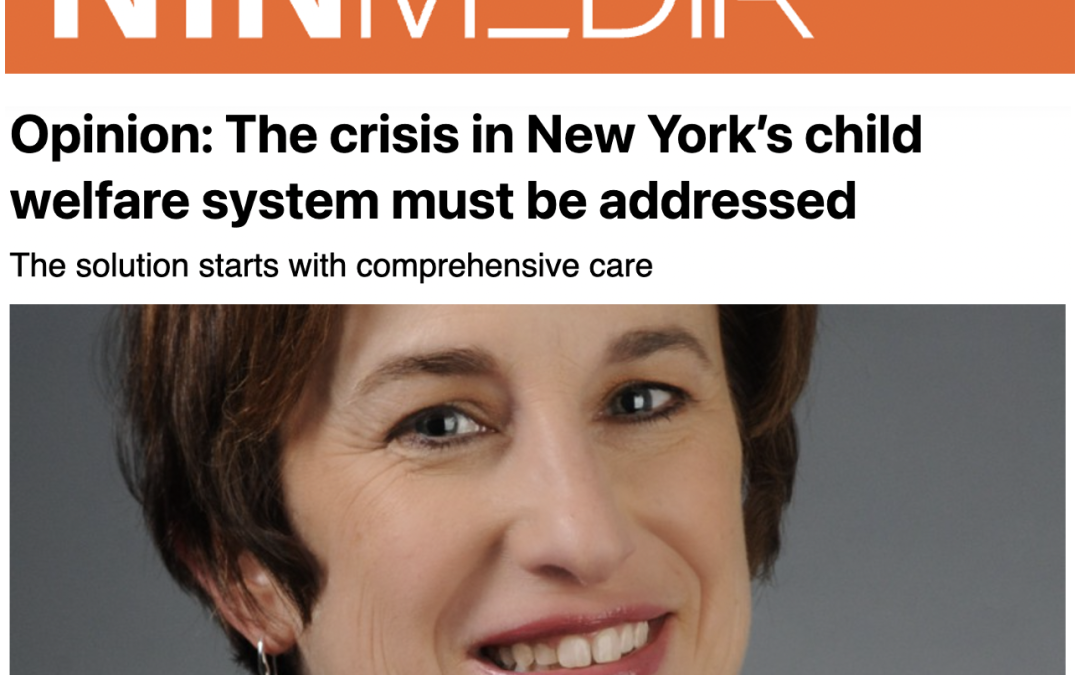 ‘Our Children Can’t Wait’: Op-Ed by Hillside President & CEO Addresses New York’s Child Welfare Crisis